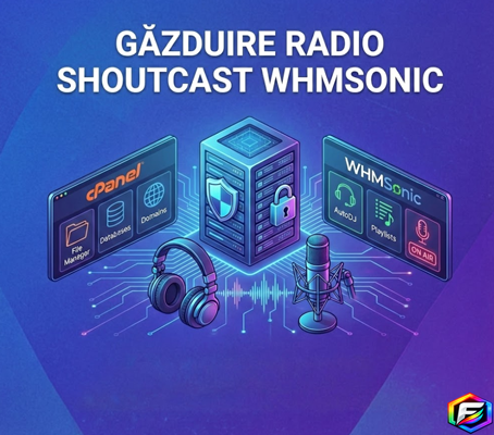 Găzduire Radio Shoutcast WHMSONIC